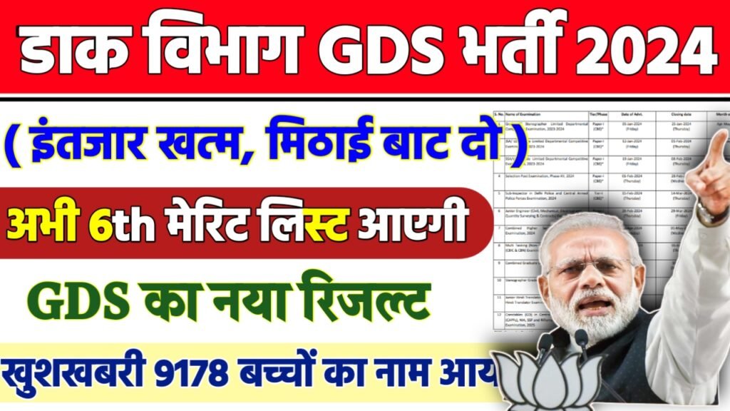 Post Office 6th Merit List 2024: 6वीं लिस्ट में आ गया बचे हुए उम्मीदवारों का नाम, तुरंत देखें पूरी जानकारी