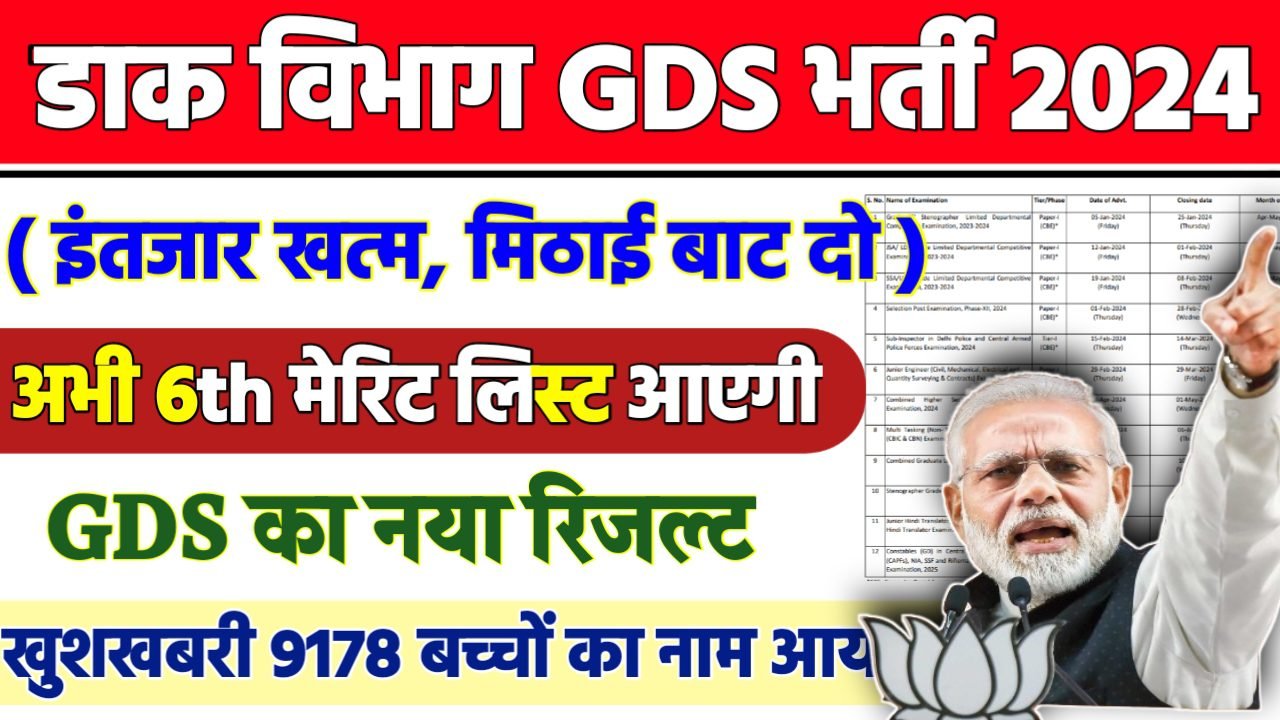 Post Office 6th Merit List 2024: 6वीं लिस्ट में आ गया बचे हुए उम्मीदवारों का नाम, तुरंत देखें पूरी जानकारी